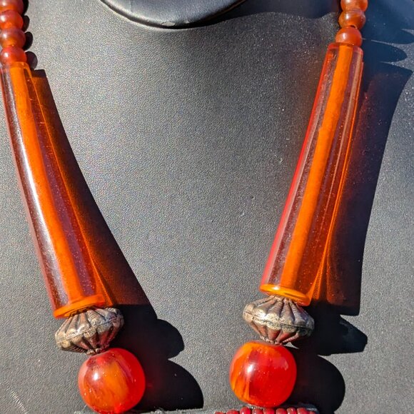 BEADED BO HO NECKLACE NOWT - Picture 4 of 7